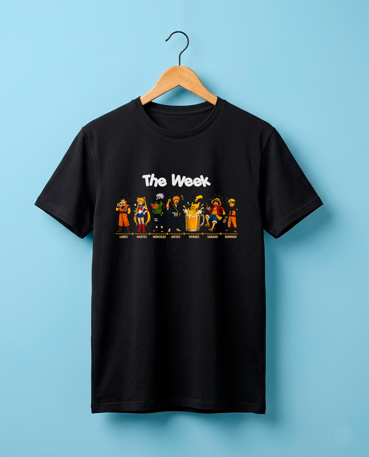 Camiseta "The Week" divertida