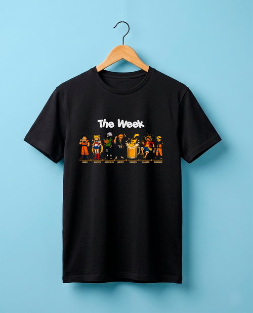 Camiseta "The Week" divertida