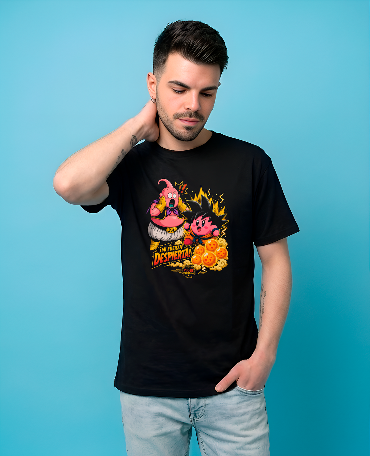 Camiseta Anime "Mi Fuerza Despierta"