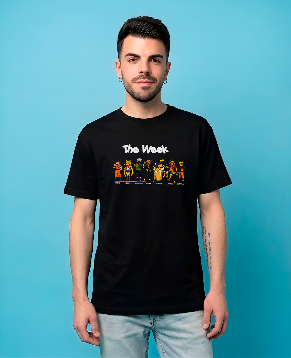 Camiseta "The Week" divertida