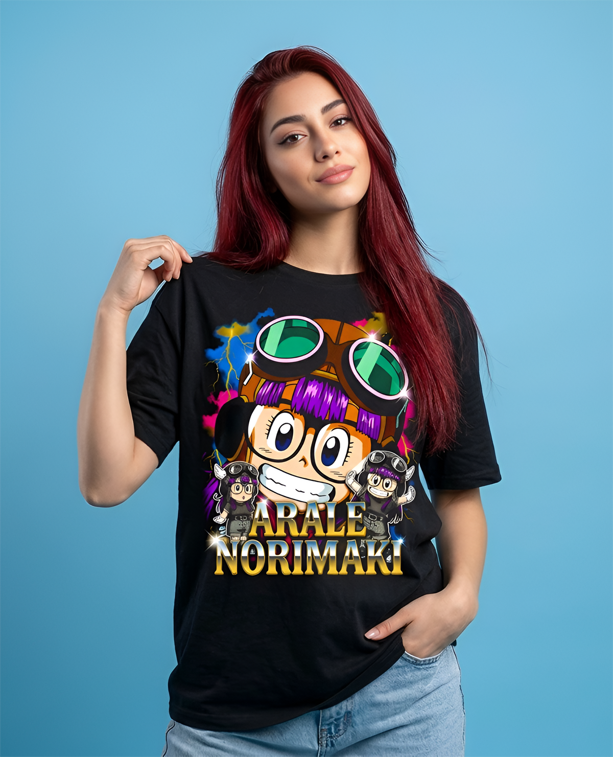 Camiseta Arale Norimaki